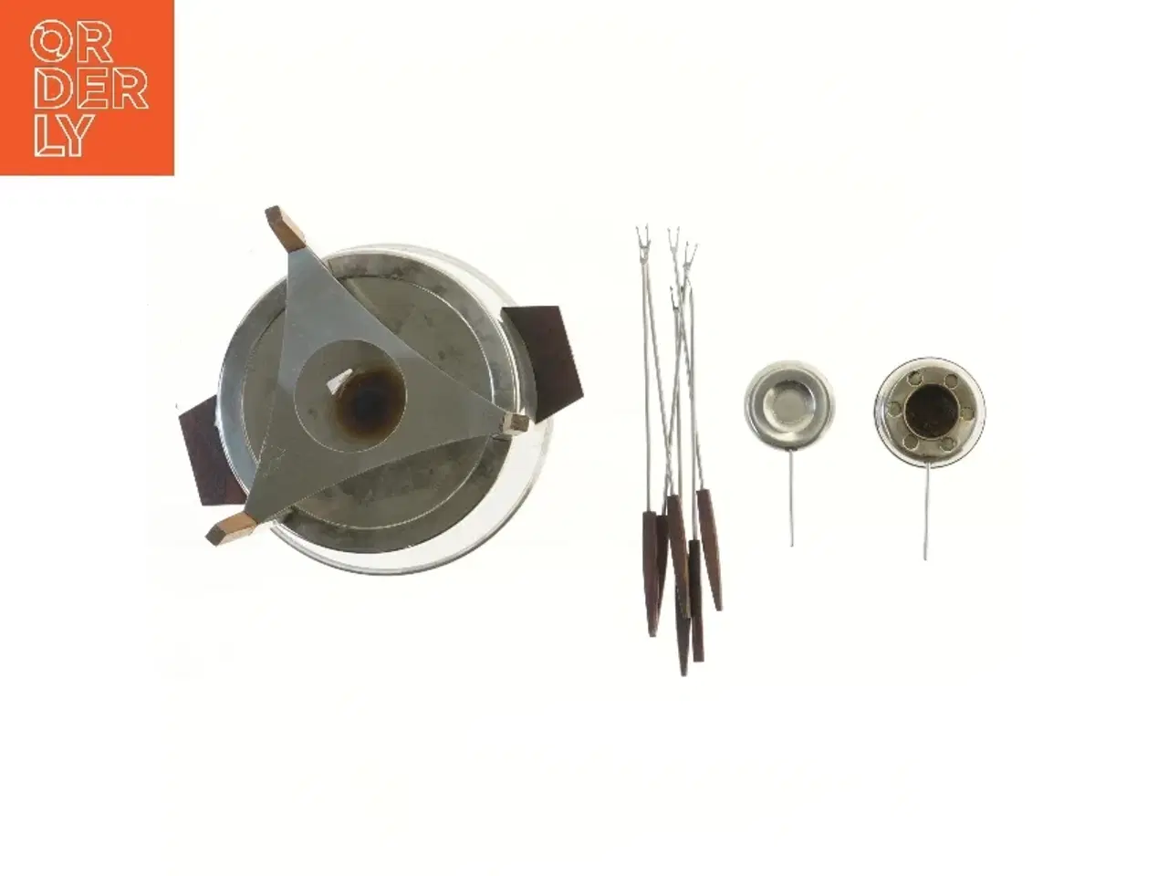 Billede 3 - Vintage fondue sæt (str. Ø 22 cm)