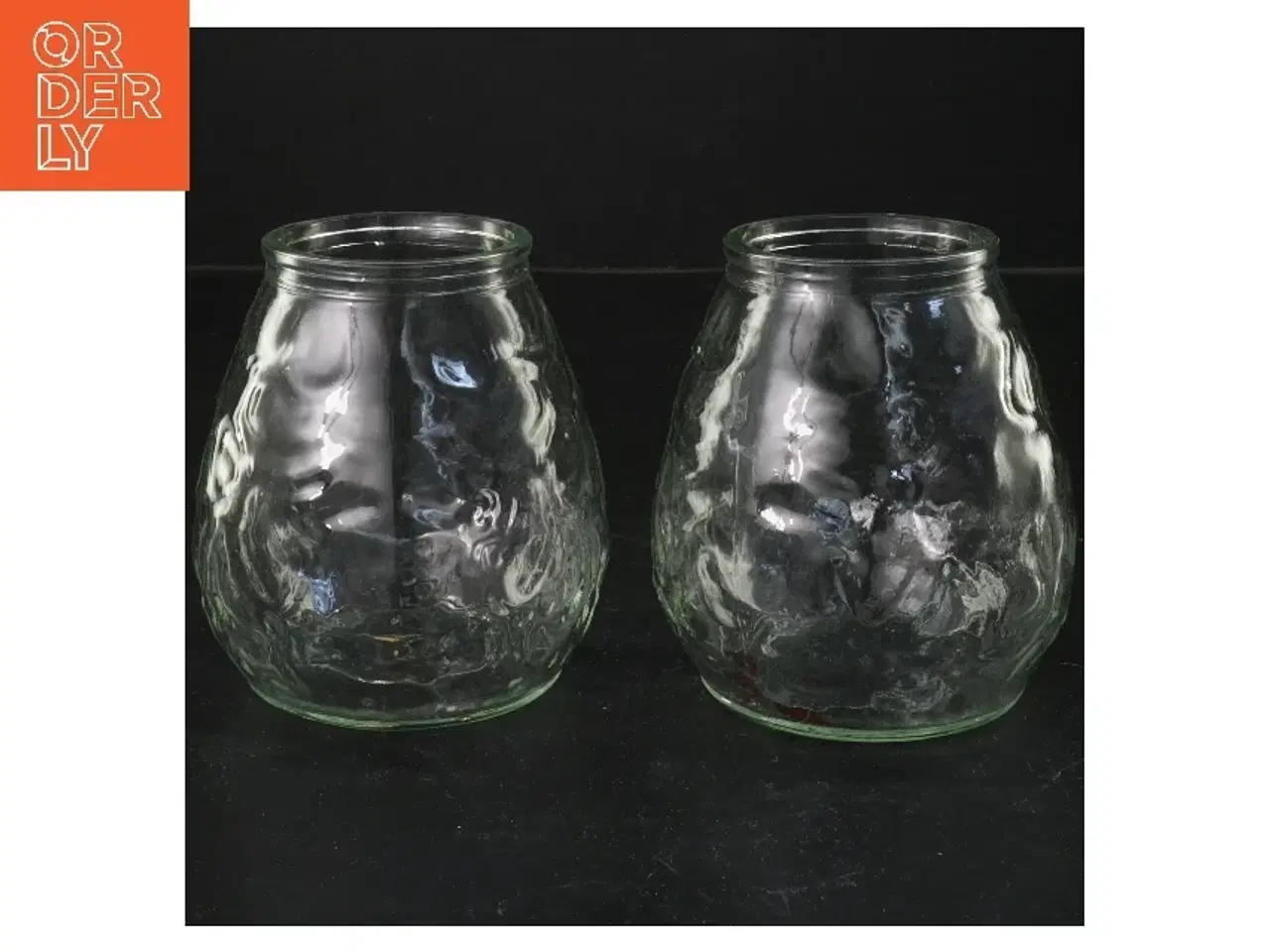 Billede 1 - Glasvaser, sæt af 2 (str. 2 stk 11 cm)