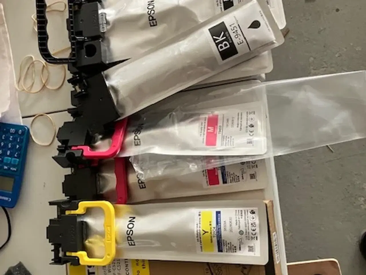 Billede 1 - Epson 5790 Work Forse 9 Patroner 2 Nye t Brugte 