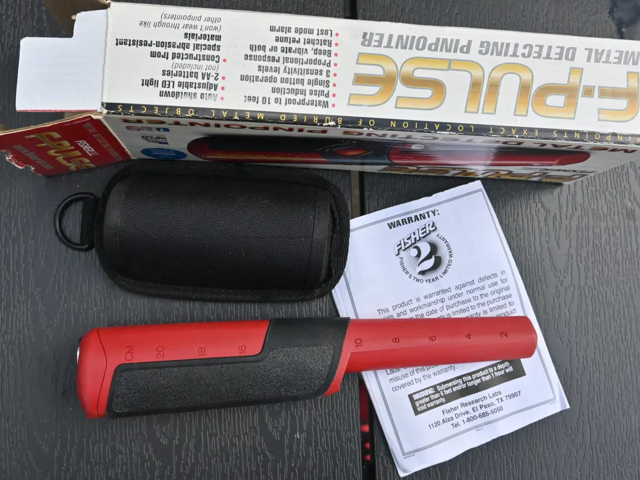 Billede 4 - Metaldetektor, Pinpointer Fisher F-Pulse