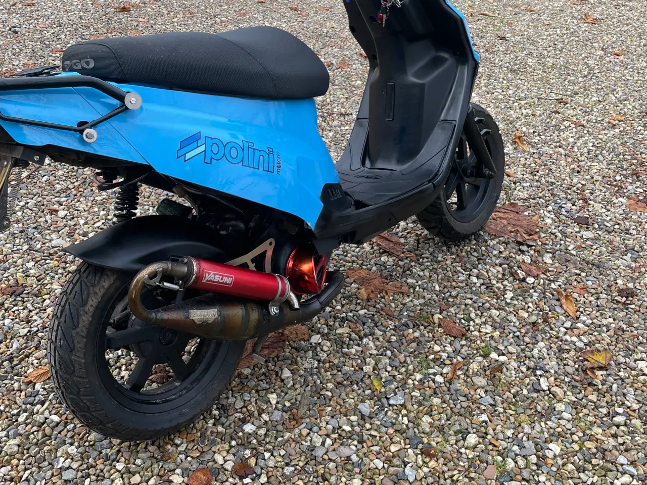 Billede 8 - Flot PGO HOT 50 med plader og papier