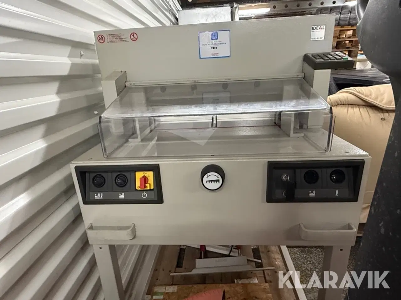 Billede 2 - Papirmakulator IDEAL 4850-95 EP industriel