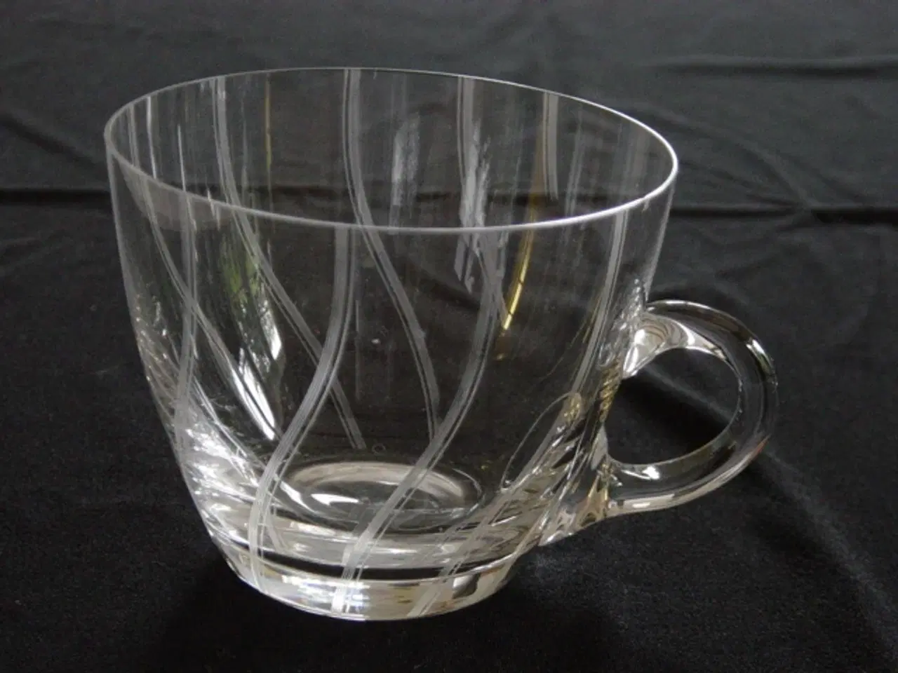 Billede 1 - Gløgg kopper - slebet glas