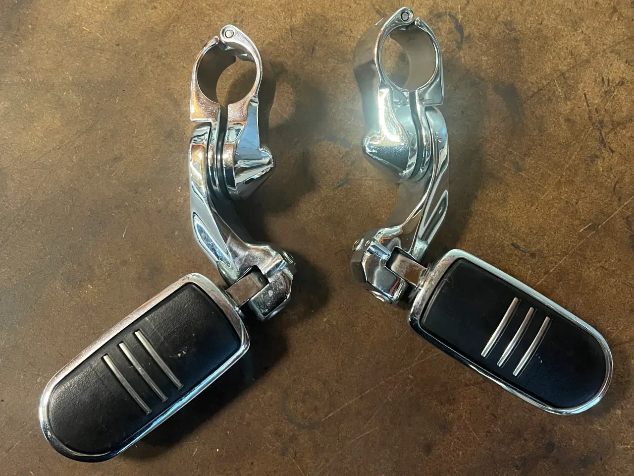 Billede 1 - Highway pegs I chrome 