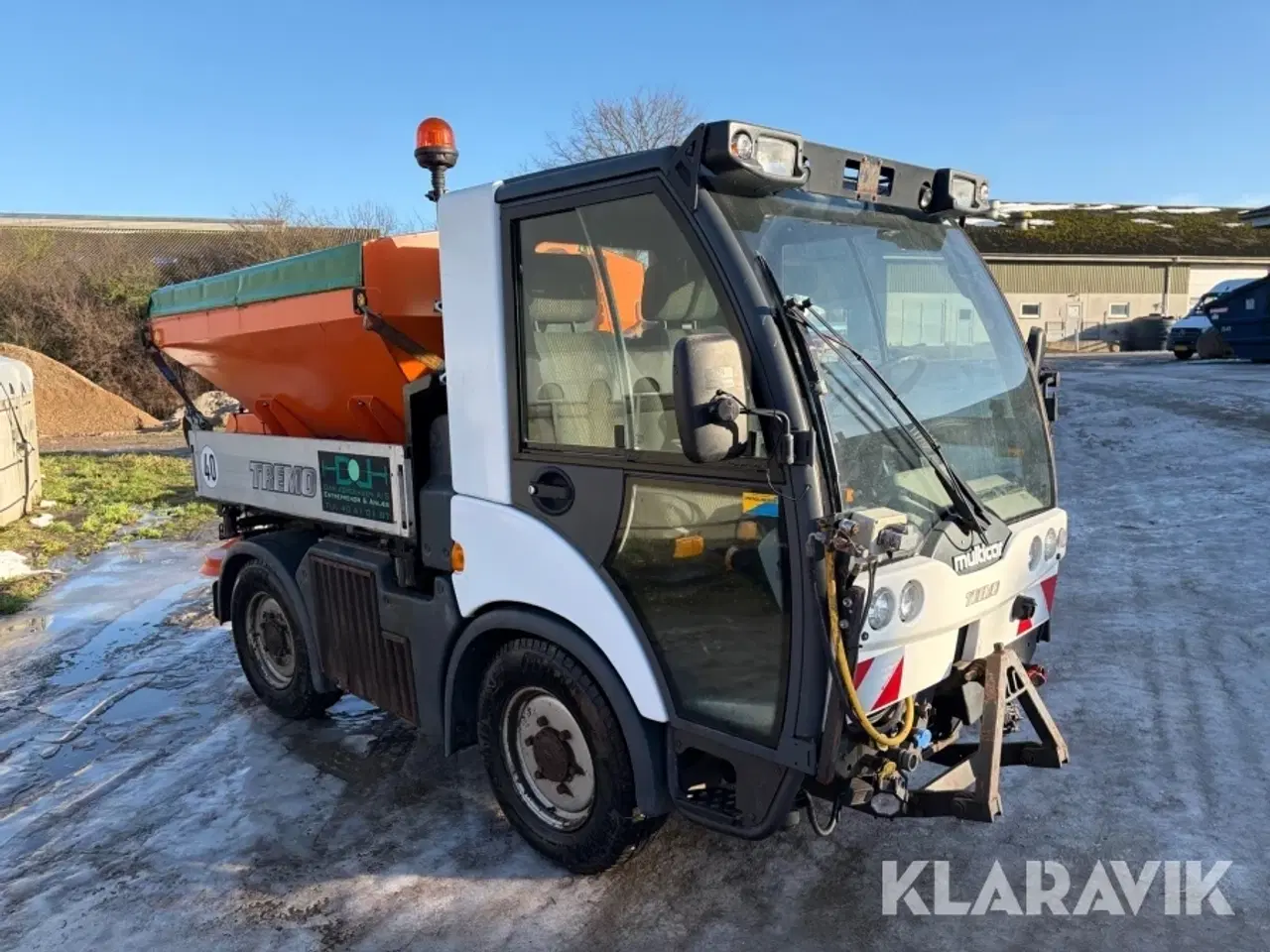 Billede 12 - Redskabsbærer Multicar Tremo Carrier WMU2X5 med sneplov, kost og saltspreder