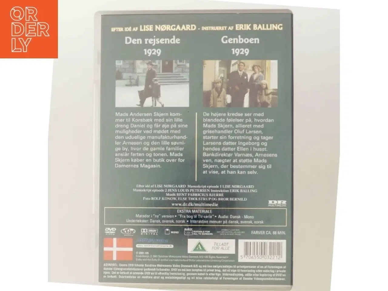 Billede 3 - Matador, Den rejsende & Genboen 1929, 1&2 med Bent Fabricius-Bjerre (DVD)