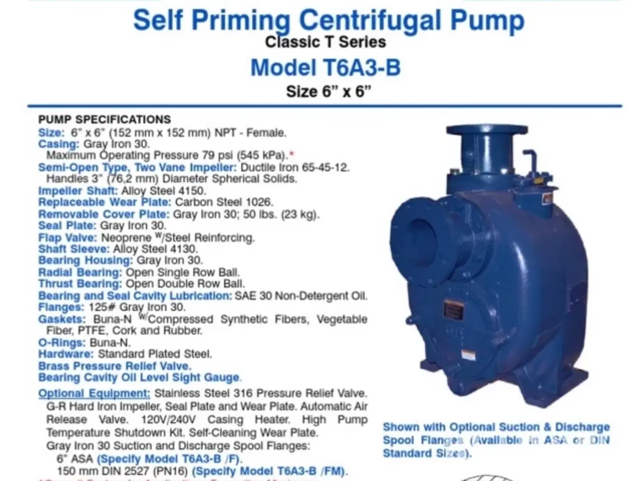 Billede 9 - Centrifugal pumpe Gorman Rupp T6A3-B