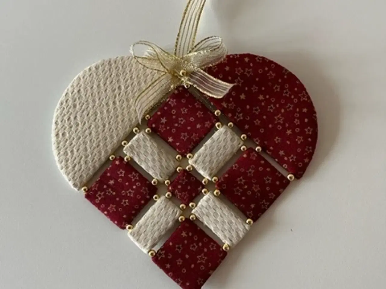 Billede 3 - Hjerte syet i patchwork