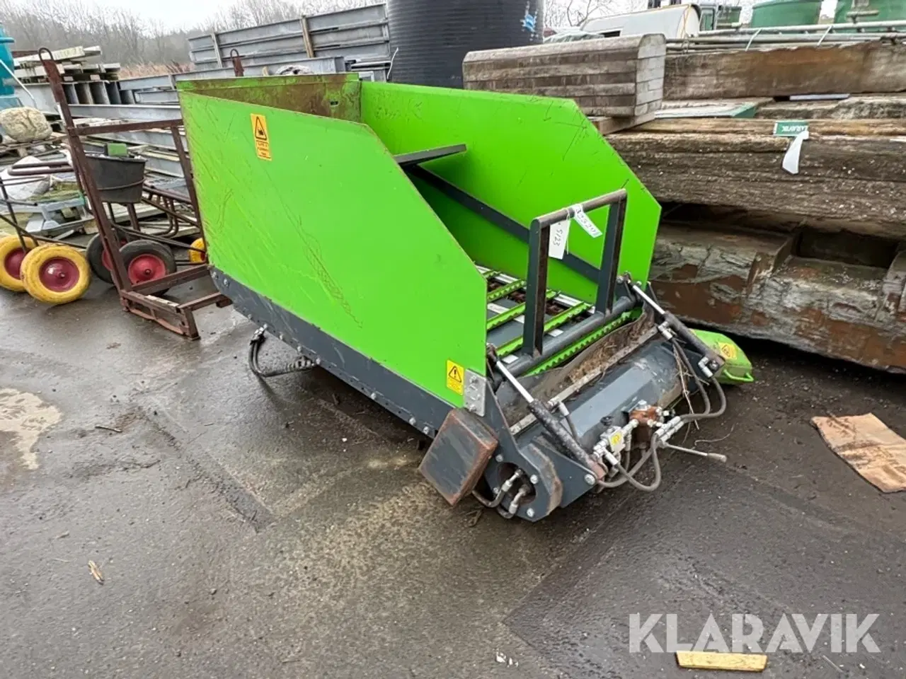 Billede 3 - Halm udlægger