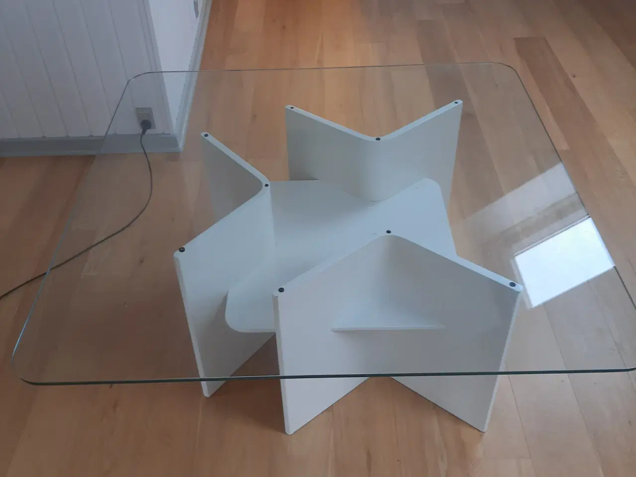 Billede 4 - sofabord med glas plade 