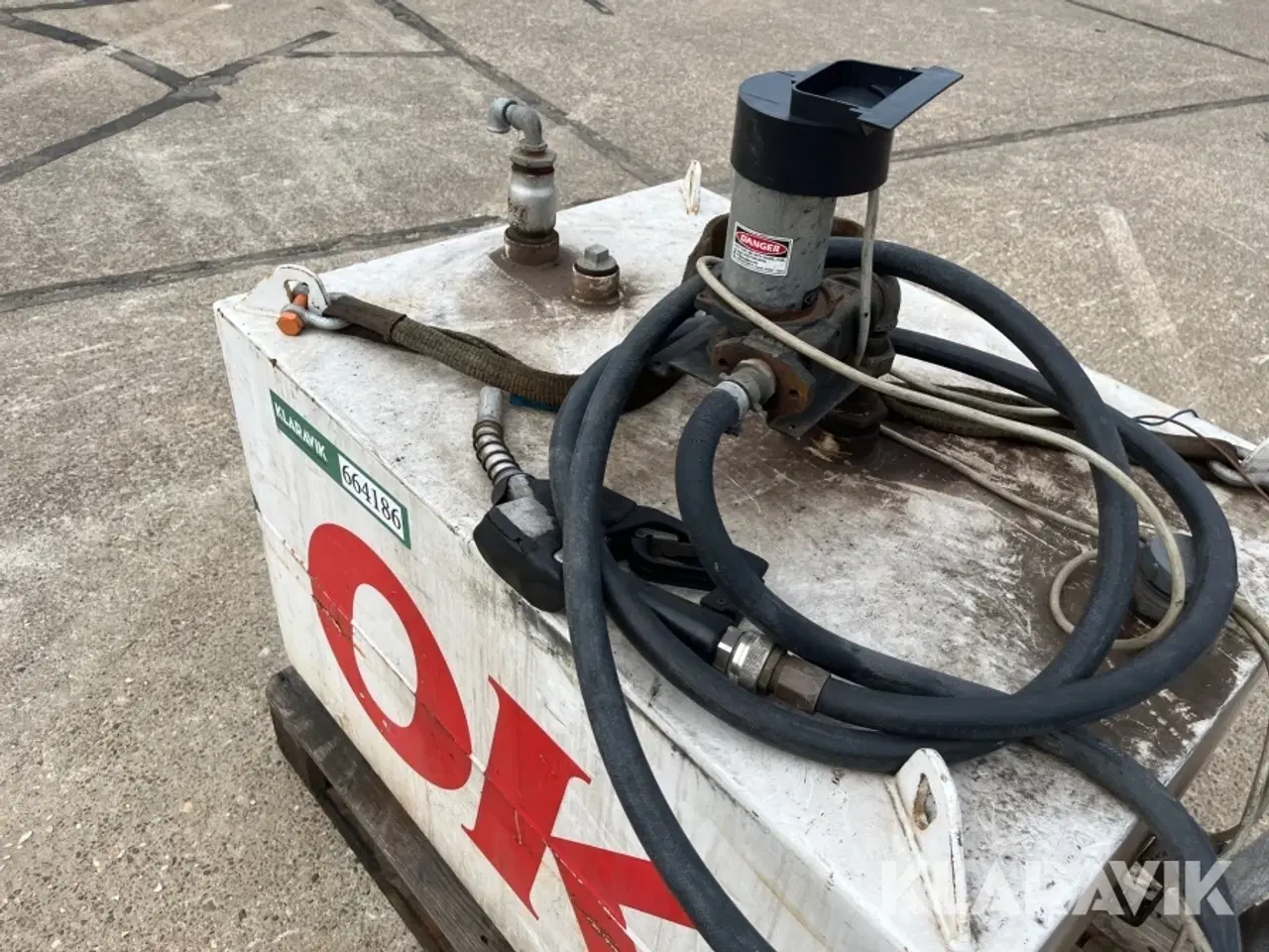 Billede 11 - Diesel Tank med pumpe Rouq 450L