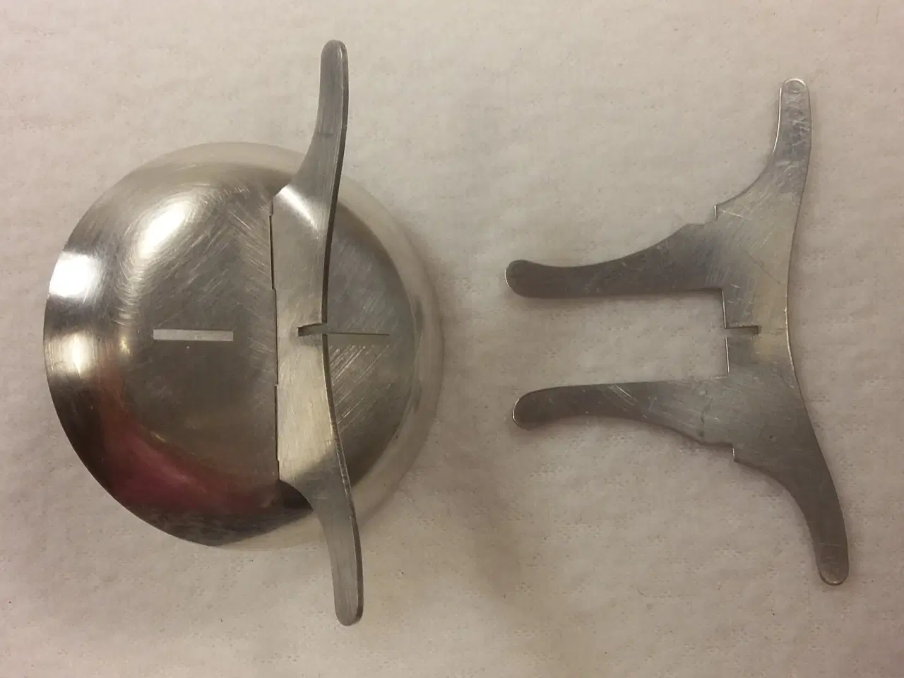 Billede 4 - RETRO STÅL LYSESTAGER