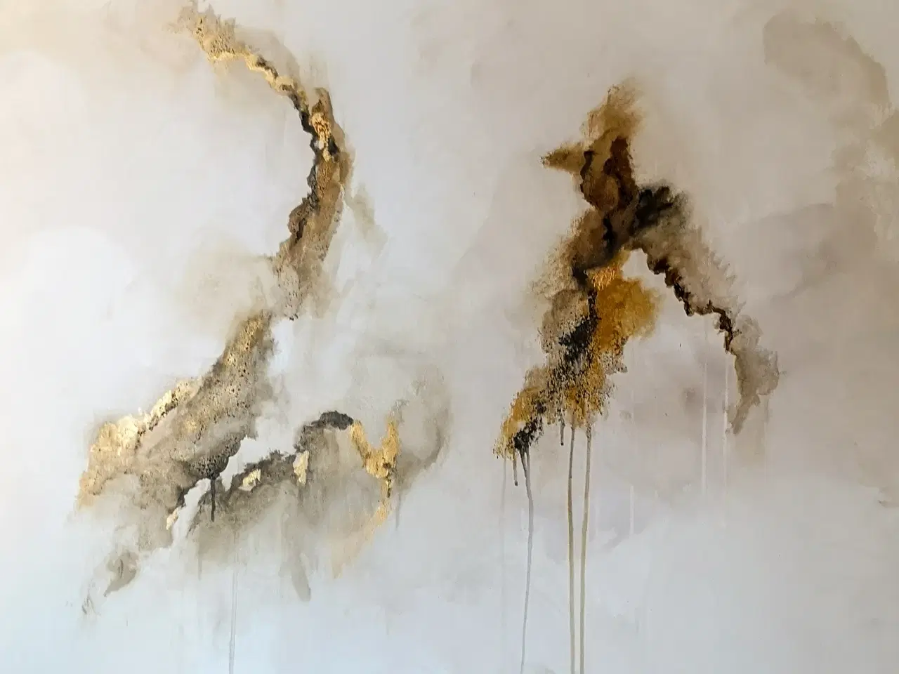 Billede 2 - Akryl maleri 100 x 100 cm 