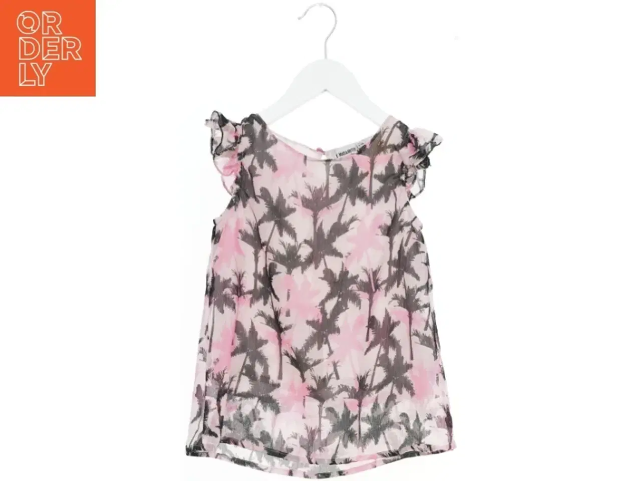 Billede 1 - Sommerbluse med tropisk print fra VRS (str. 122)