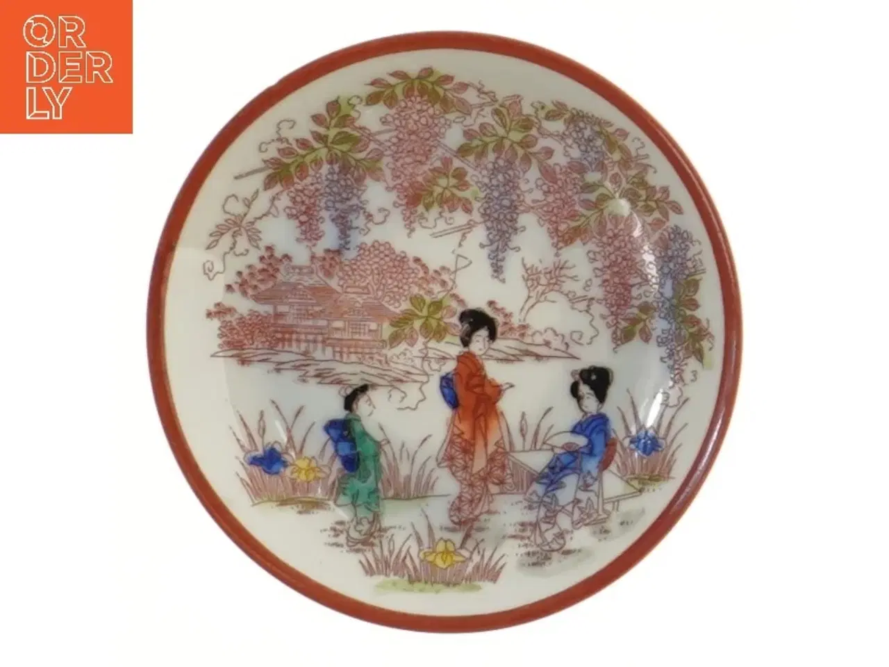 Billede 3 - Dekorative tallerkener med motiv (str. Ø 13 cm)