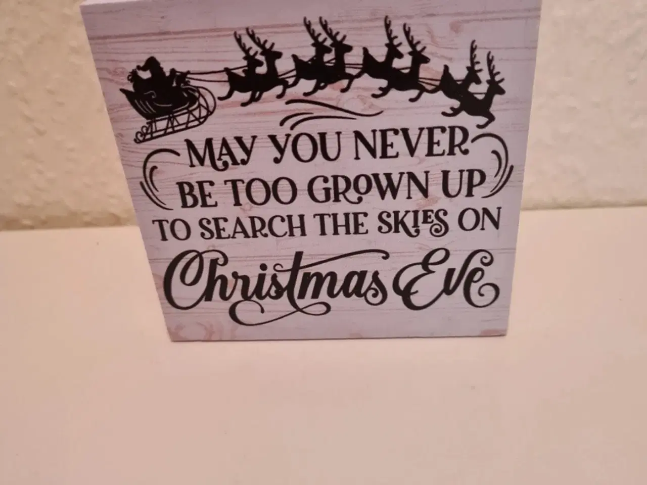 Billede 1 - Sødt jule skilt