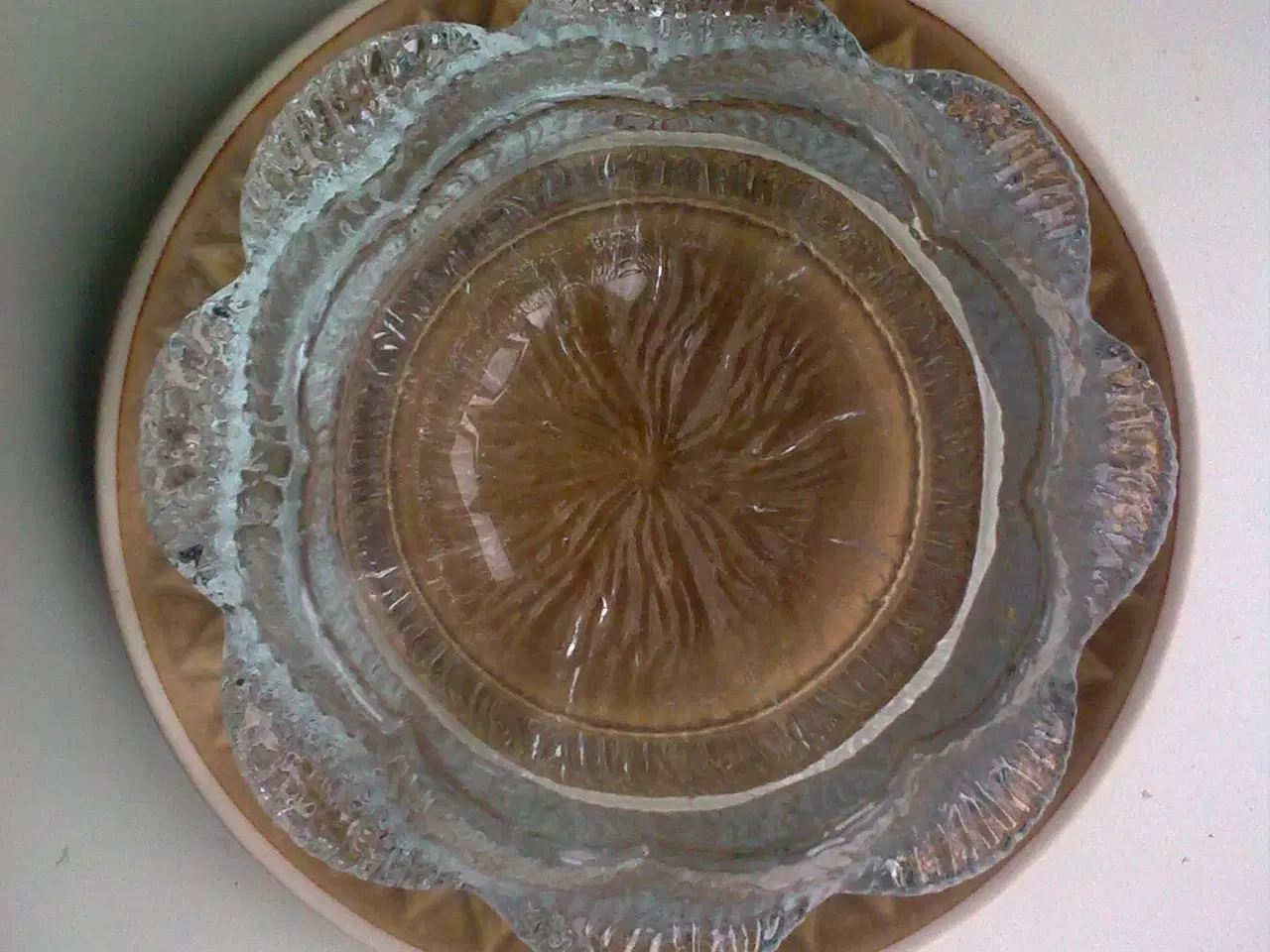 Billede 9 - Åkande SW Holmegaard glas KREA dessert asiet