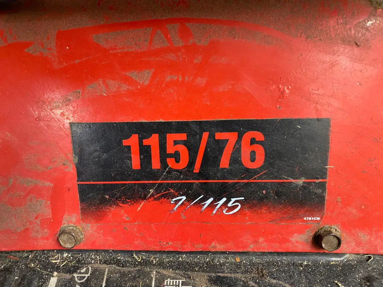 Billede 1 - Klippebord til havetraktor MTD 115/76
