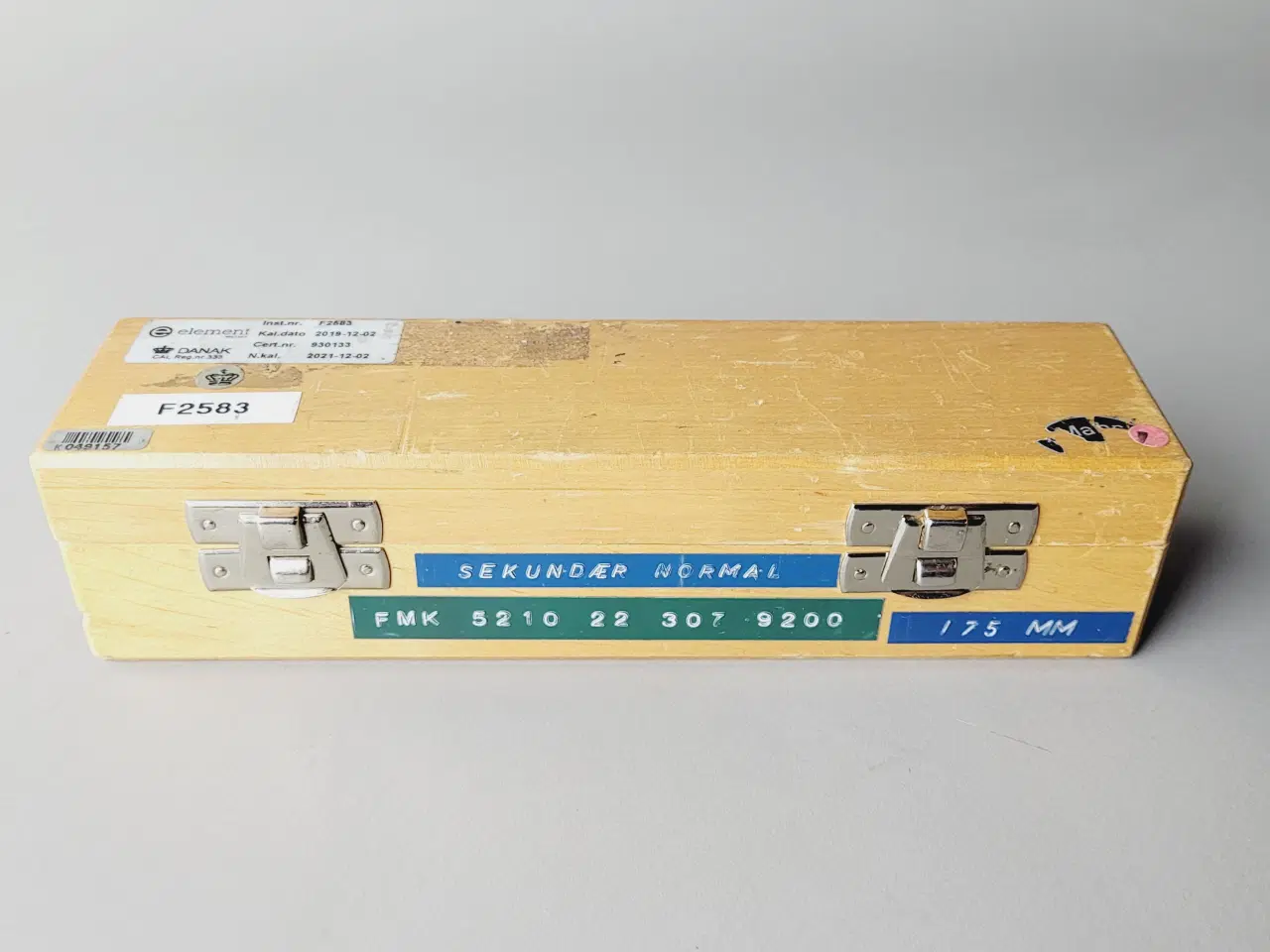 Billede 3 - ⭐️· 🛠️ Mahr Præcisionsmåleblok 175 mm – Sekundær 