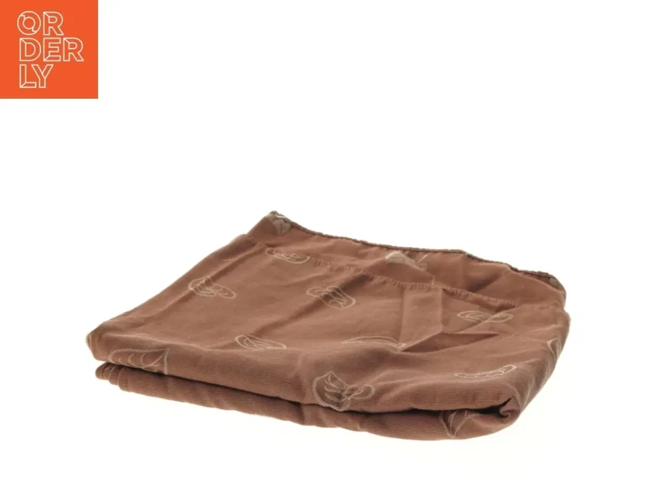 Billede 2 - Stof med bladmønster (str. 284x141 cm)