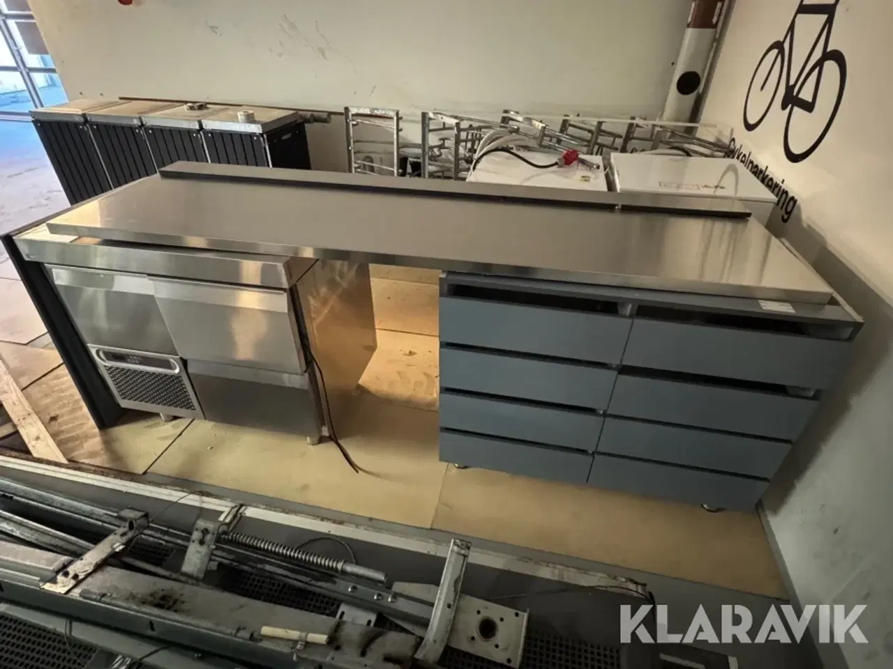 Billede 1 - Industri køkkenbord - Rustfrit stål