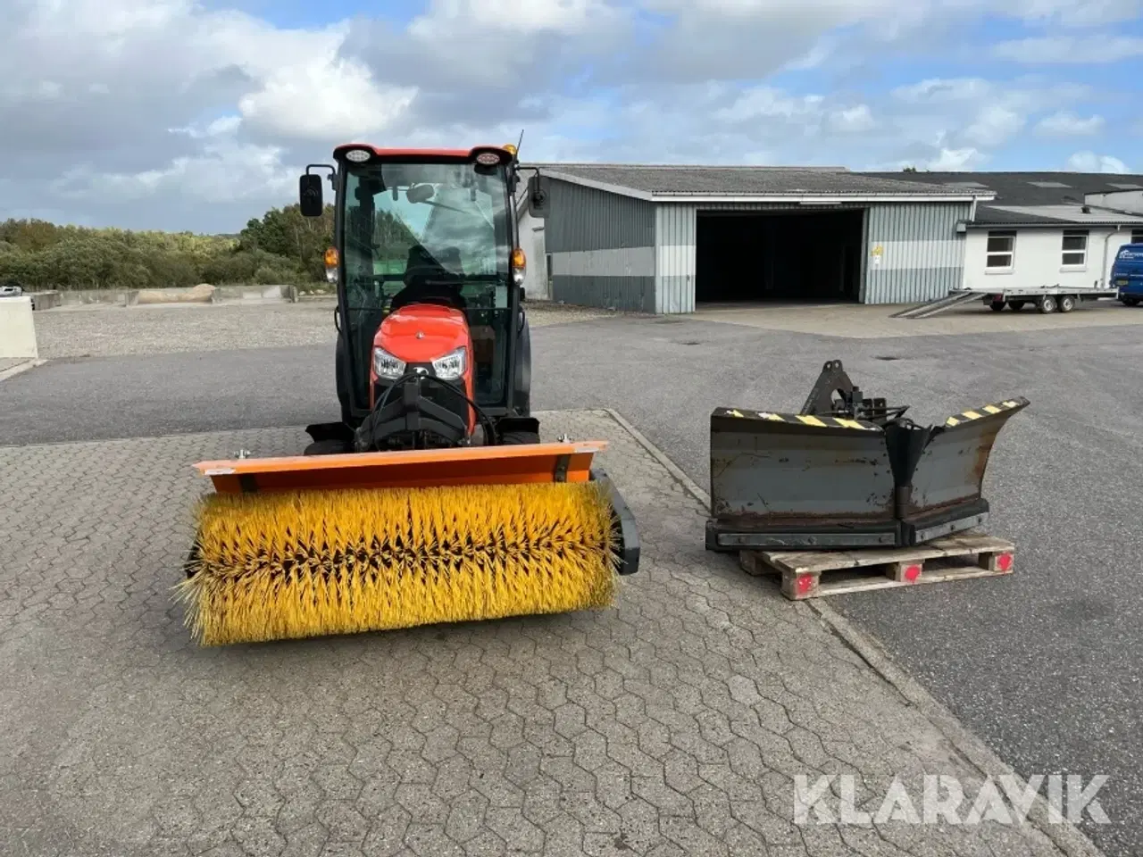 Billede 6 - Traktor Kubota LX401 kompakt med diverse udstyr