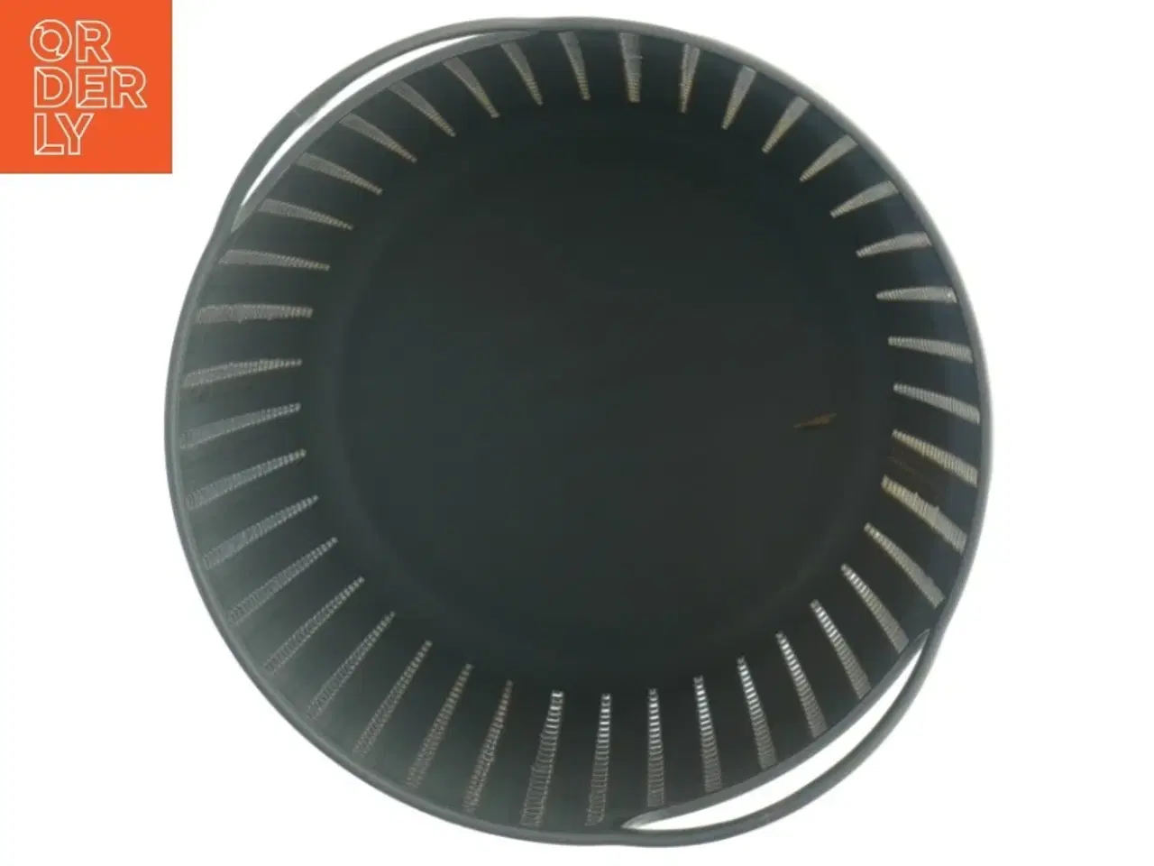Billede 3 - Rund plastikkurv med håndtag (str. 17x14 cm)