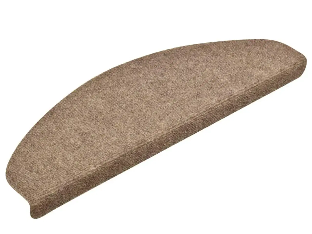 Billede 3 - Selvklæbende trappemåtter 15 stk. 65x21x4 cm tuftet cremefarvet