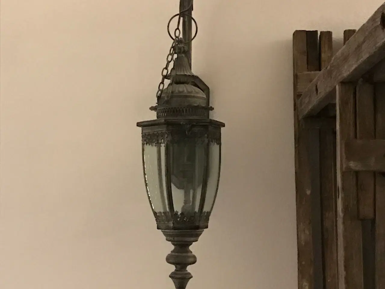 Billede 1 - Stor hænge Lanterne