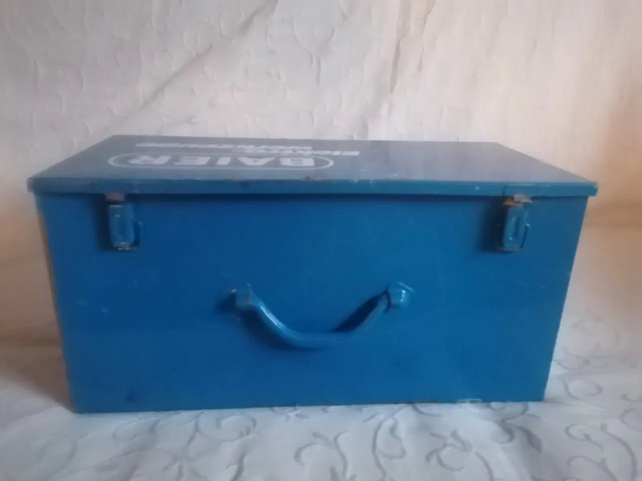 Billede 4 - Metal BAIER værktøjskasse /transportkasse