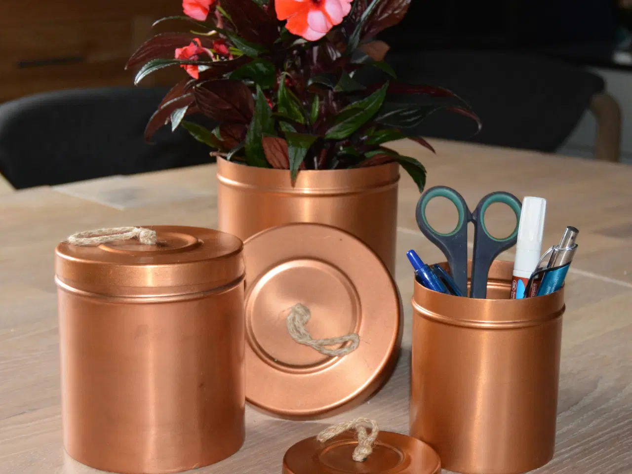 Billede 1 - 3 dekorative dåser: