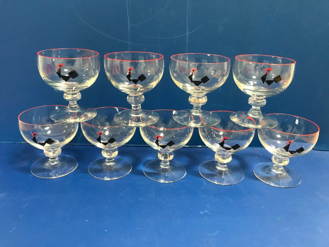 Billede 2 - HOLMEGAARD GLAS MED EMALJE