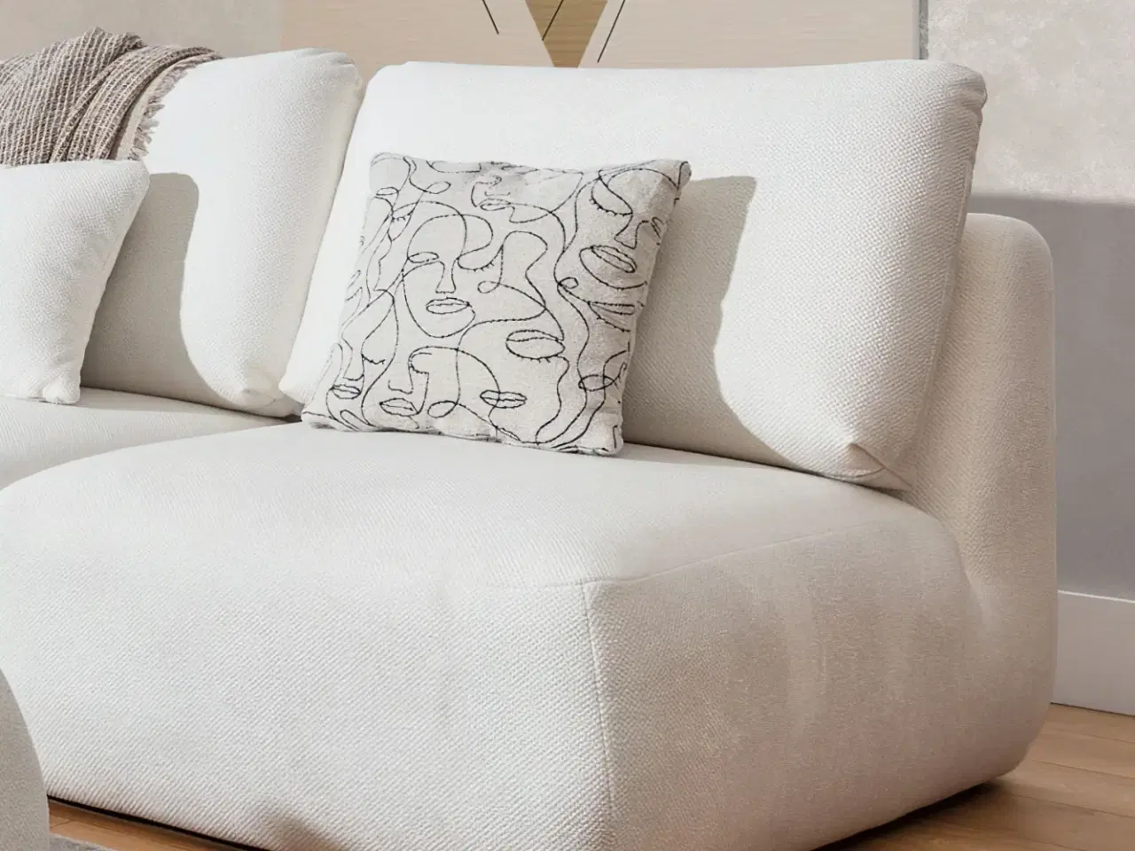 Billede 3 - DALSEN HJØRNESOFA L 240x170