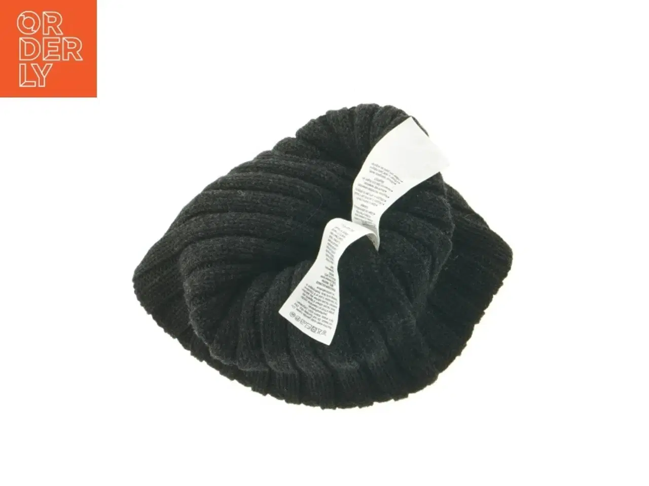 Billede 4 - Sort strikhue (str. 21 x 17 cm)