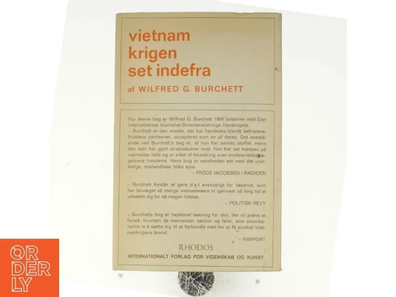 Billede 3 - Vietnamkrigen set indefra af Wilfred G. Burchett (Bog)