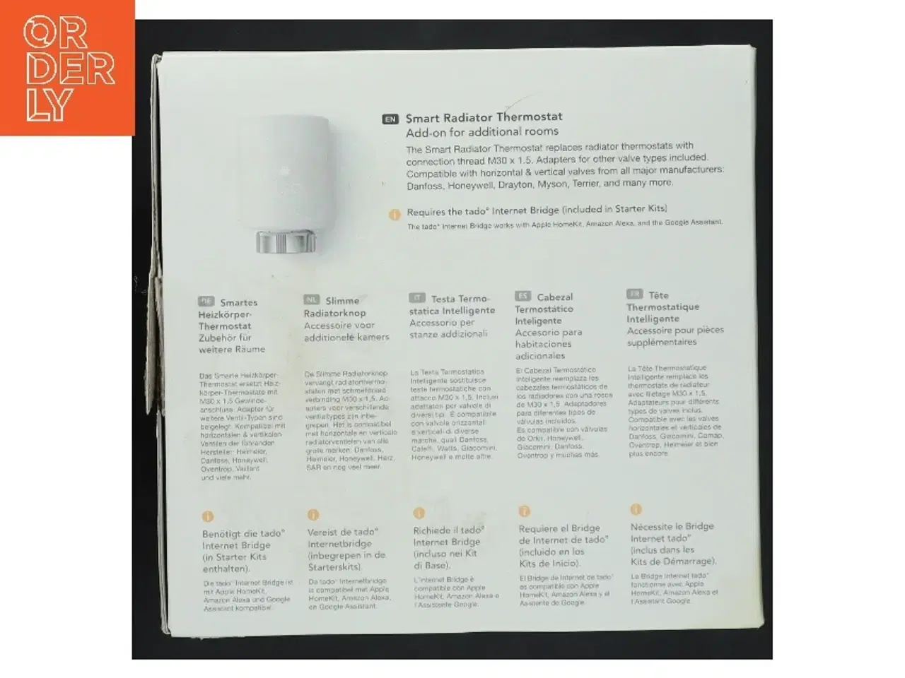 Billede 4 - Tado smart radiator termostat sæt fra Tado (str. 8 cm)