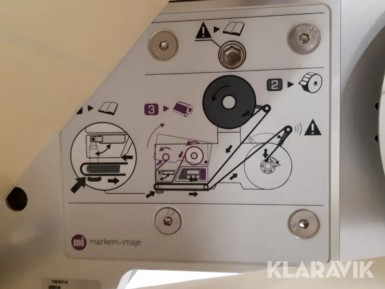 Billede 5 - Label printer og apply Markem Imaje 2200