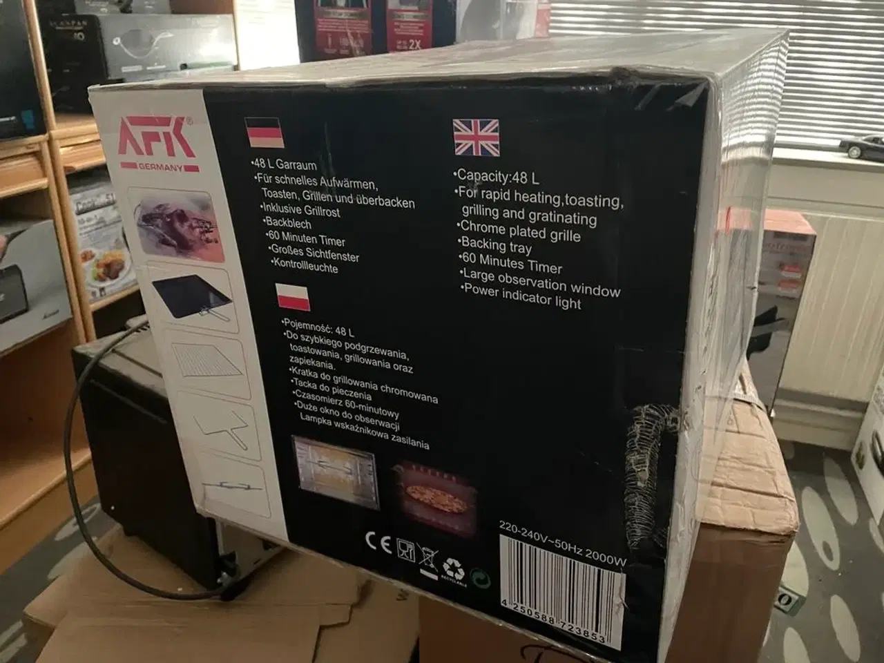 Billede 3 - Bordovn AFK. BO-48R.