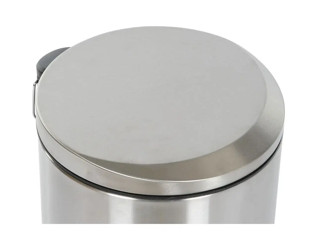 Billede 2 - Pedalspand 30 L - sølv, rustfrit stål og polypropylen