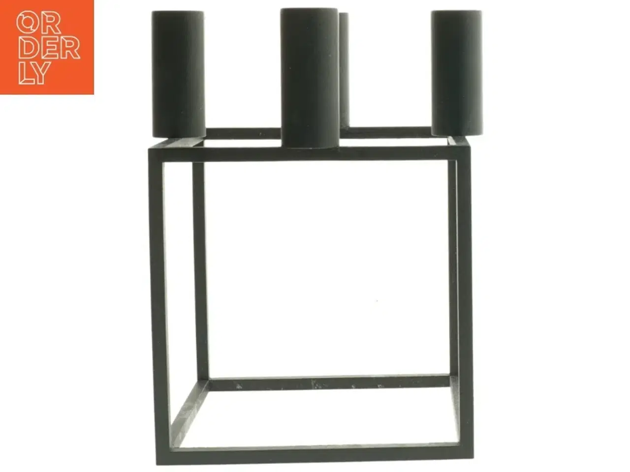 Billede 1 - Moderne lysestage i geometrisk design (str. 20x14 cm)