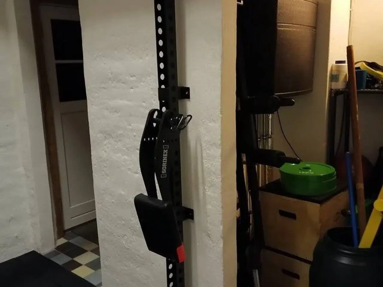 Billede 1 - Strib - stander/post i sort pulverlakeret jern