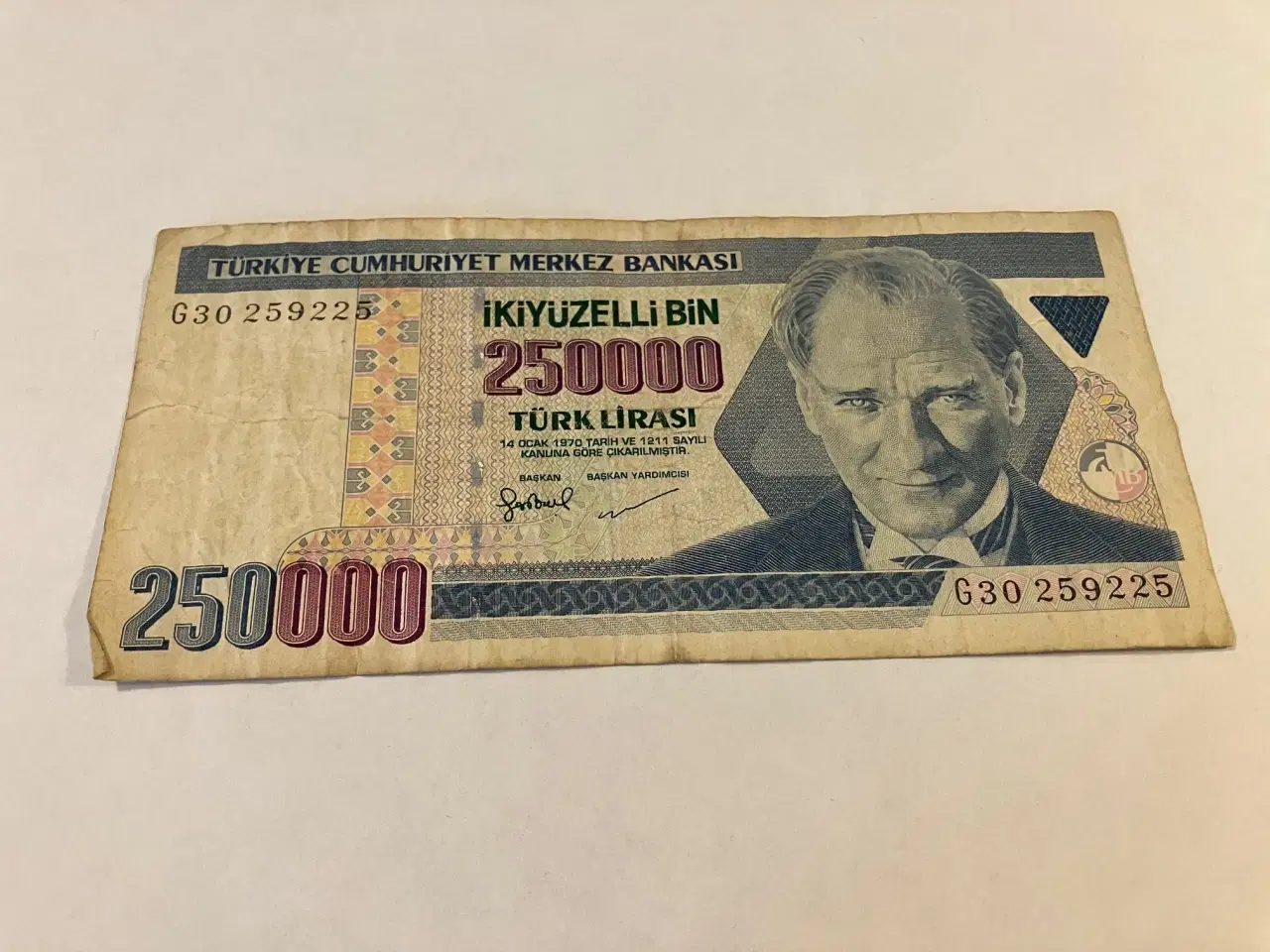 Billede 1 - 250000 Lirasi Turkey