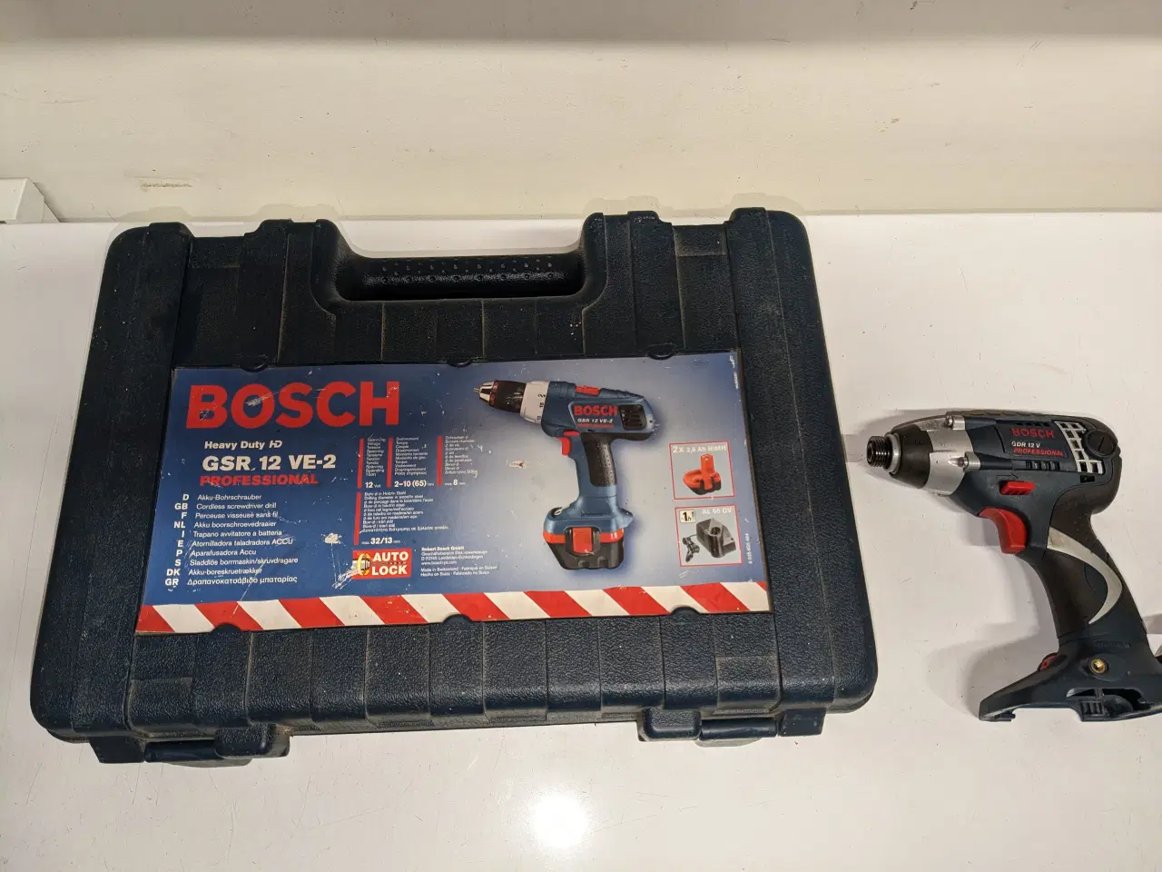 Billede 1 - Bosch batteri Bore skruemaskine