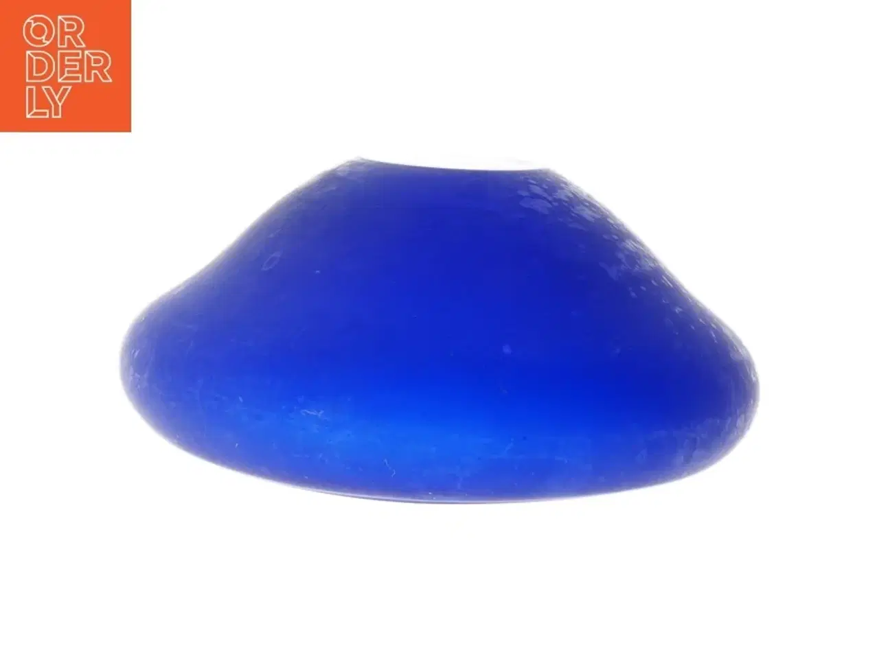Billede 4 - Blå glasskål (str. Ø. 20 cm)