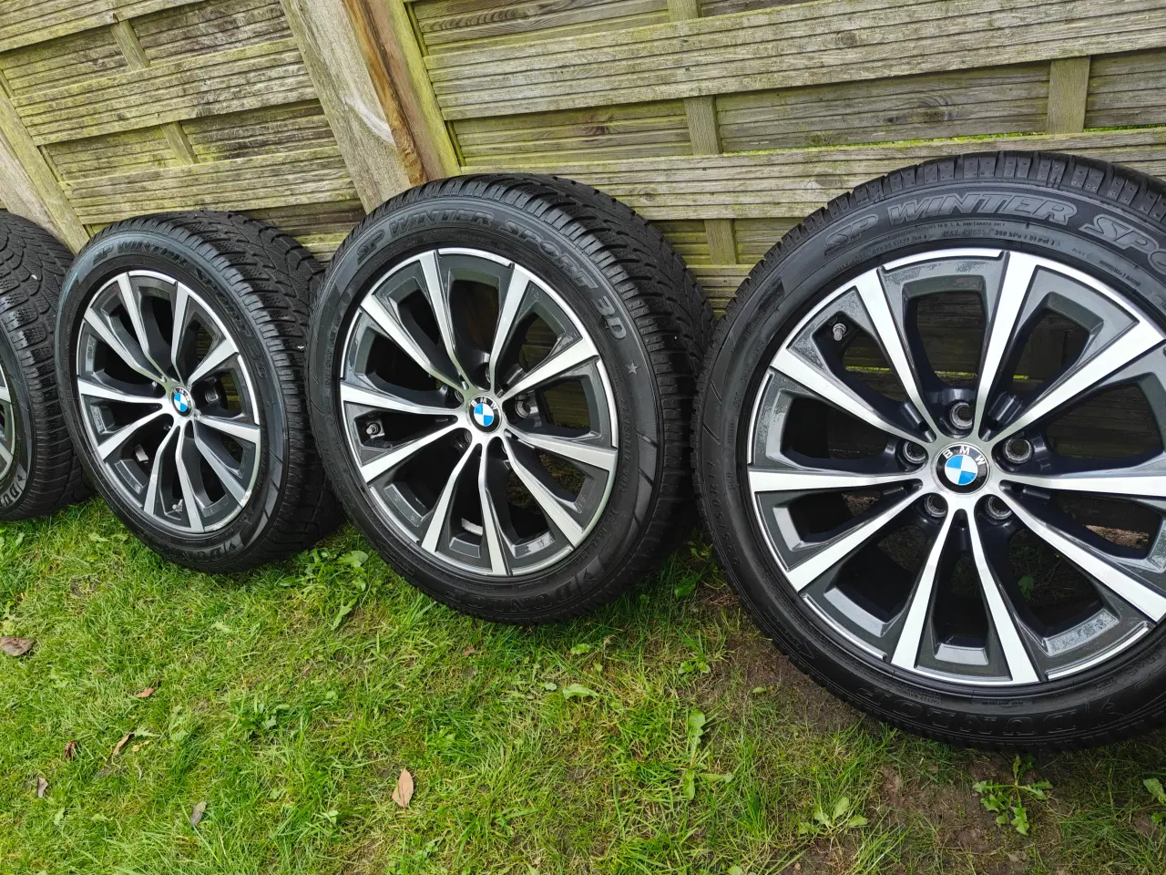 Billede 1 - 5x112 BMW 17" vinterhjul 225/50R17 ET30 3400kr