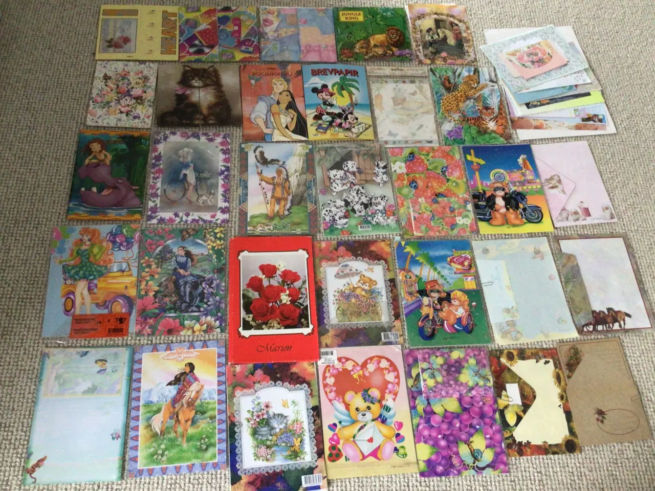 Billede 1 - Stor samling brevpapir
