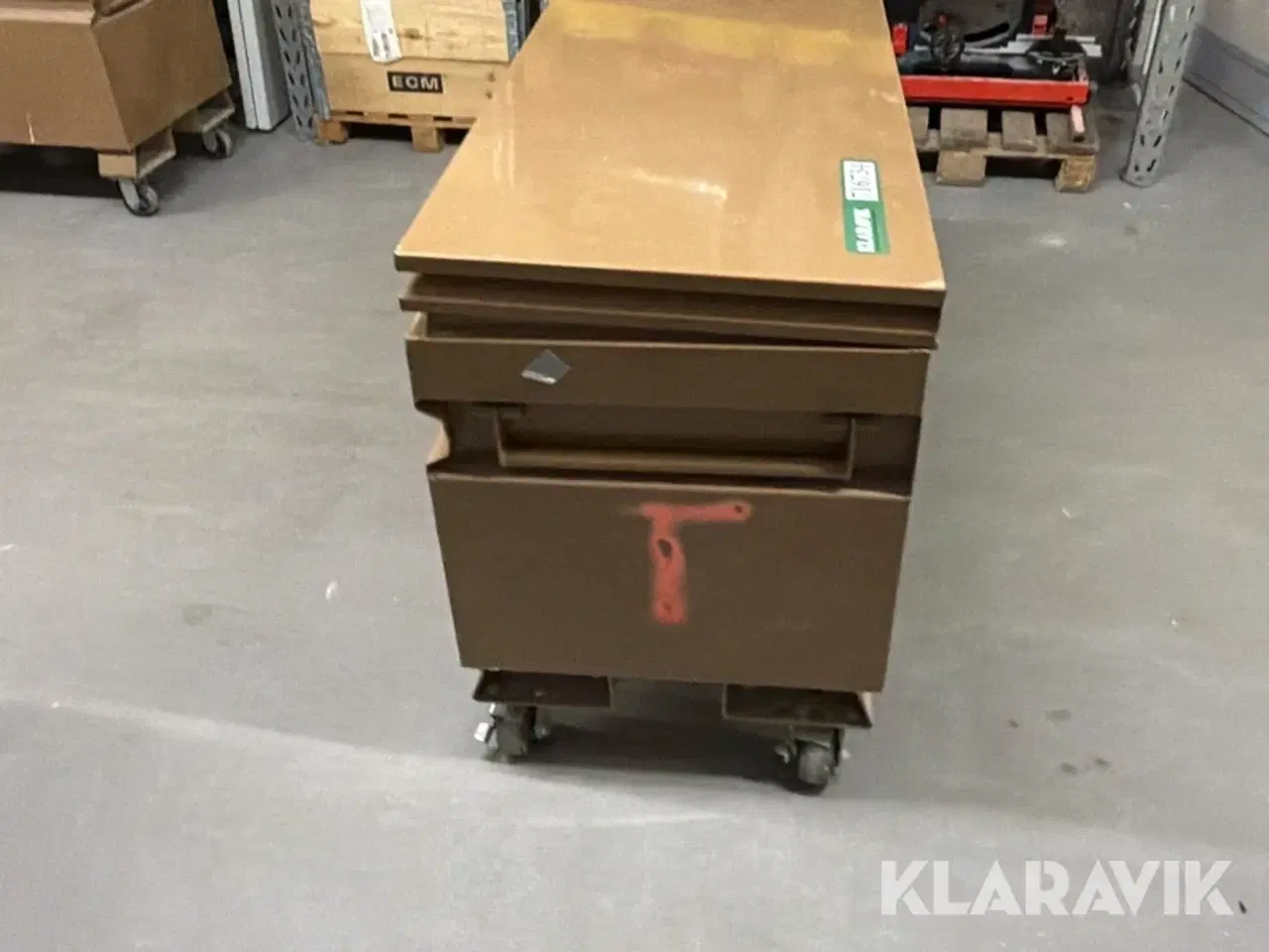 Billede 3 - Værktøjskasse RIDGID 60R Jobmaster Chest på hjul