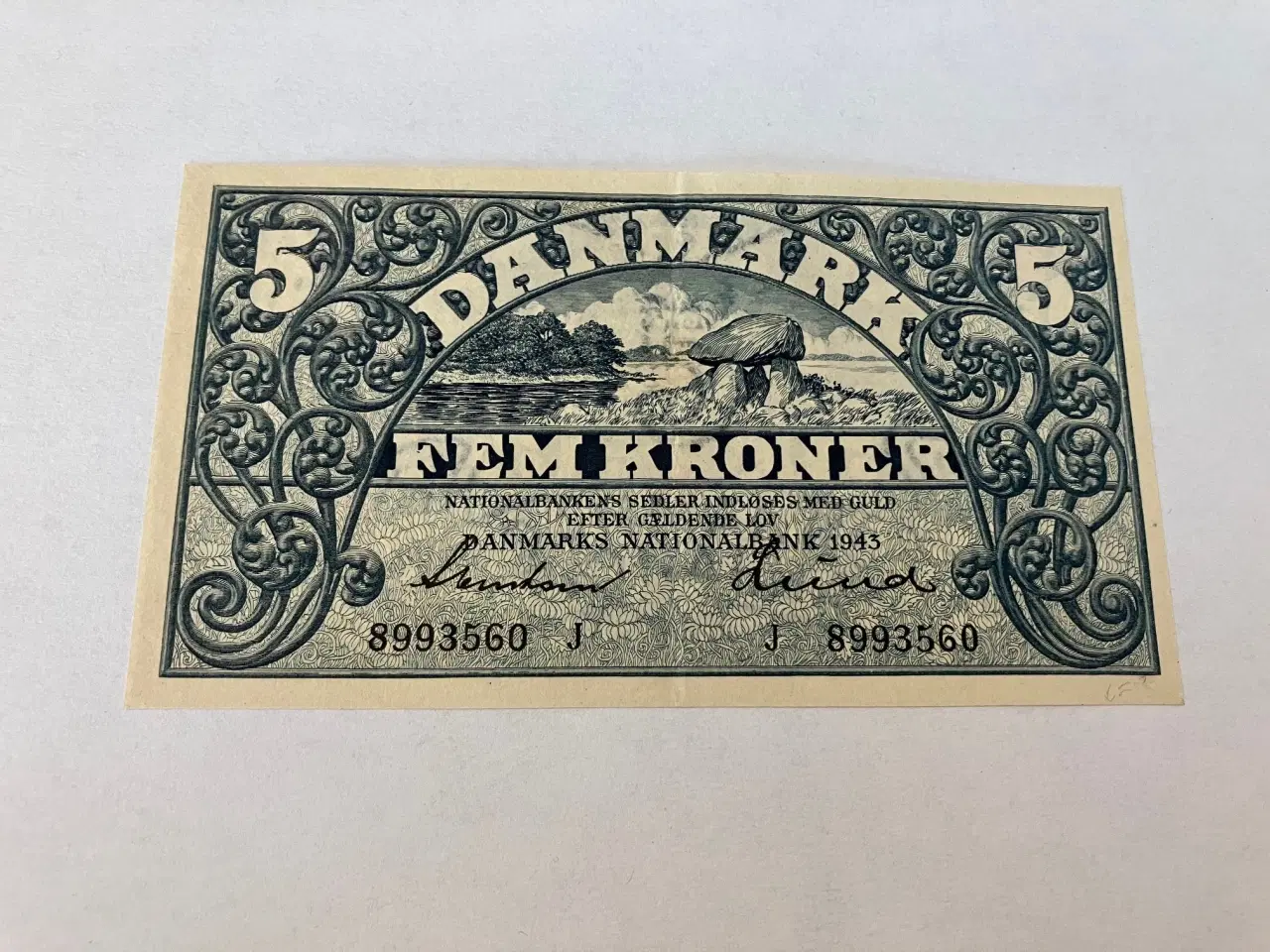 Billede 1 - 5 Kroner 1943 J