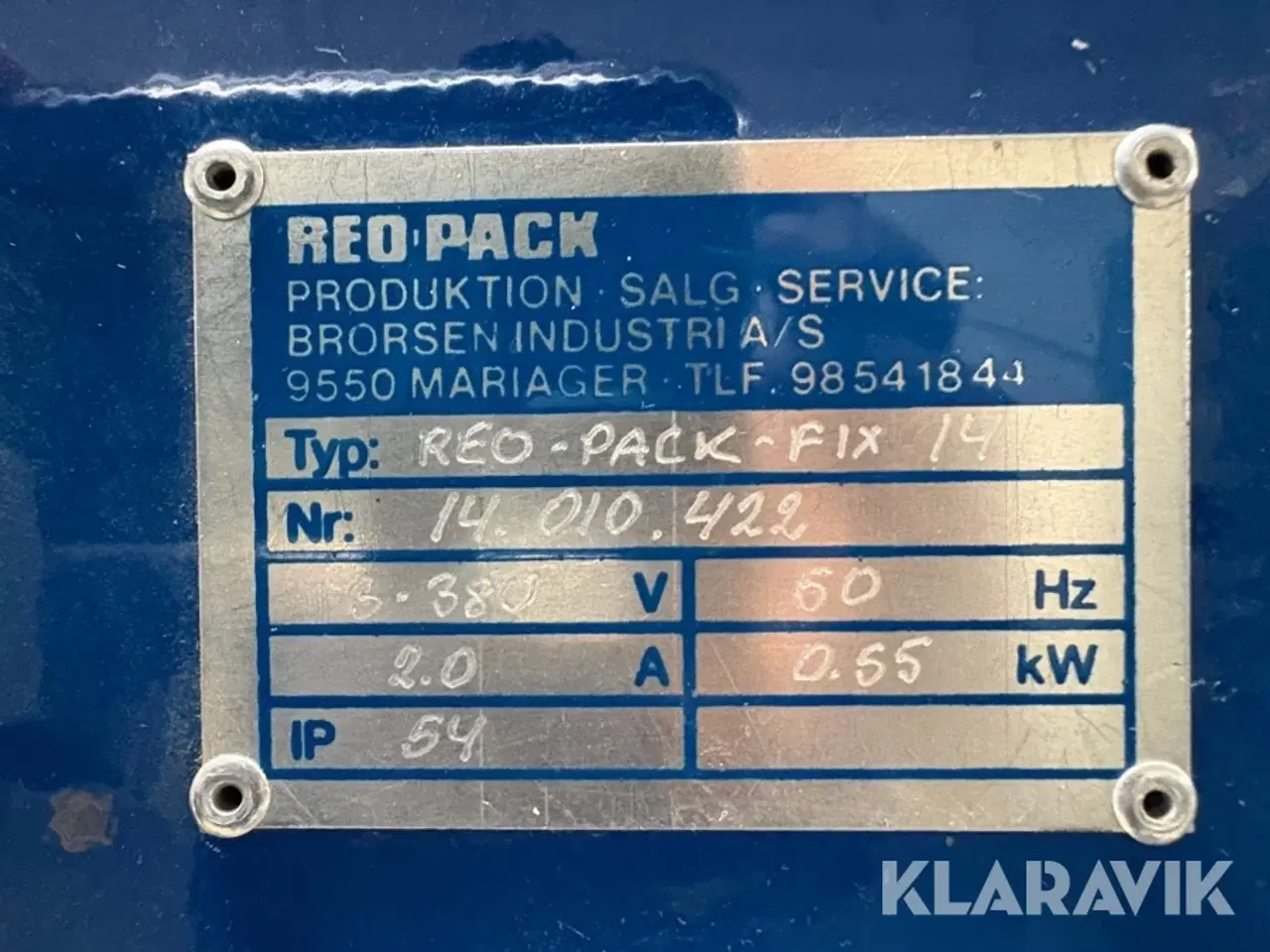 Billede 5 - Folievikler Reo-Pack Fix 14