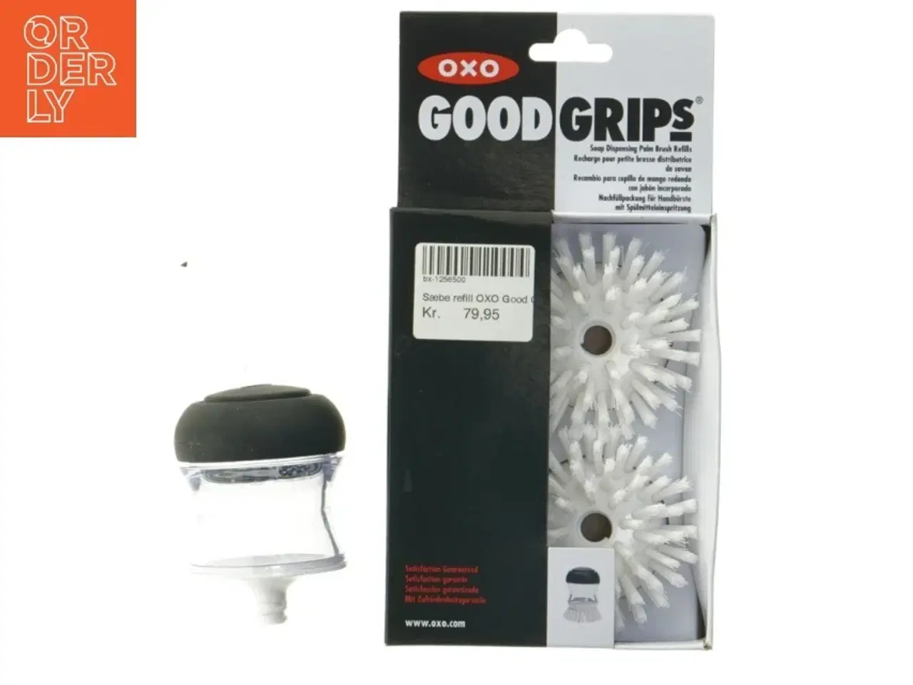 Billede 1 - OXO sæbedispenser med 2 nye børstehoveder fra OXO